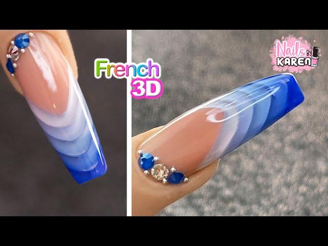 3D FRENCH Nails con ACRILICO | NailsByKaren