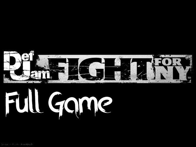 Def Jam: Fight for New York - Full Game - 1080p 60fps - PCSX2 Emulator - No commentary Gameplay