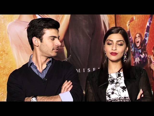 Khoobsurat: Fawad Khan & Sonam Kapoor Exclusive Interview - l