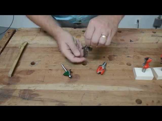 How to clean, maintain and sharpen your Router Bit - Diamond Cross Sharpening