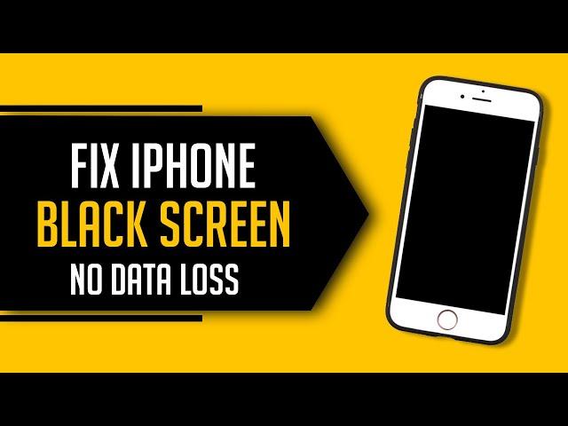 iPhone Black Screen: 4 Ways to Fix it [ WITHOUT LOSING DATA ]