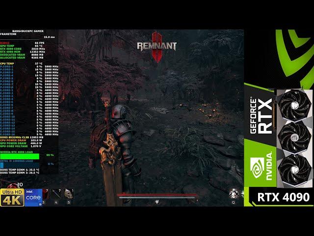 Remnant II Ultra Settings 4K | RTX 4090 | i9 14900KS
