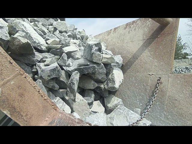 53:STONE CRUSHER MACHINE: CRUSHING BIG ROCKS!  ASMR#viralvideo#trending #stonecrusher