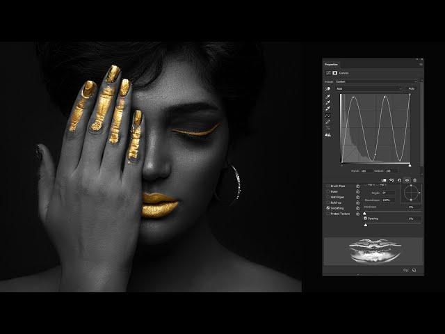 GOLD B&W  High-End RETOUCH ( SPEED ART)