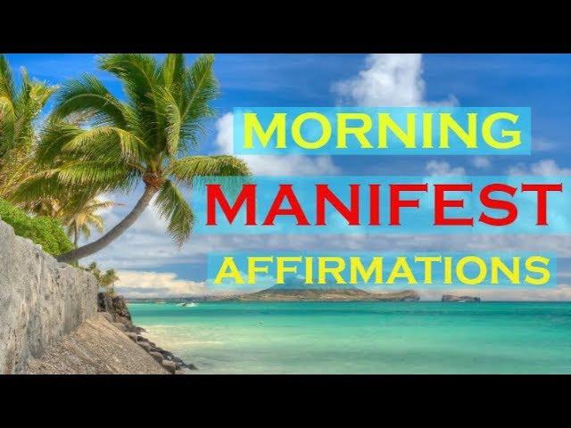 Manifest ANYTHING with this Morning Routine ~ MANIFEST AFFIRMATIONS