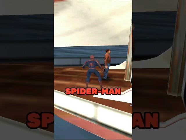 What happens if you go to a boat in all the Spider-Man games? #videogames #spiderman2ps5 #spiderman