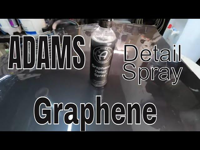 Adams Graphene Detail Spray!! Detail Spray/Drying Aid/Waterless Wash!