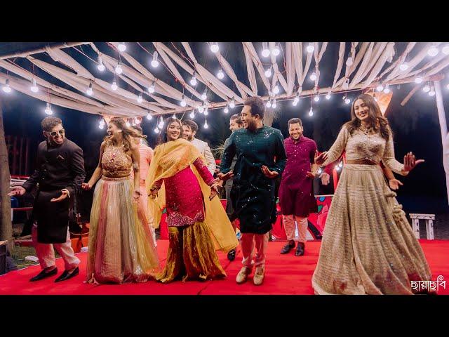 Jovan & Nirjona's  Sangeet Night on "Lutt Putt Gaya" || Jovan Wedding || ছায়াছবি - Chayachobi