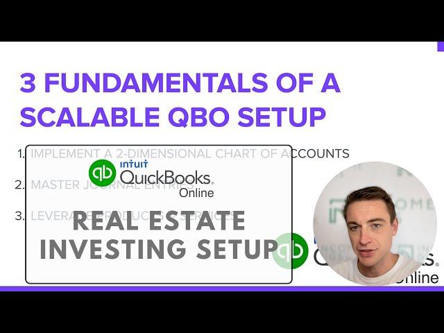 Real Estate Accounting - Quickbooks Setup