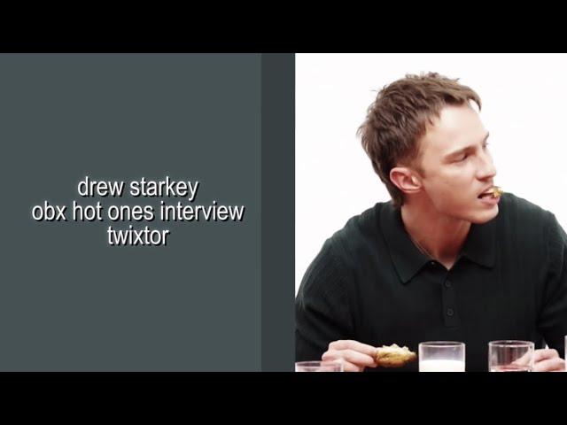 drew starkey hot ones interview || twixtor || give credits