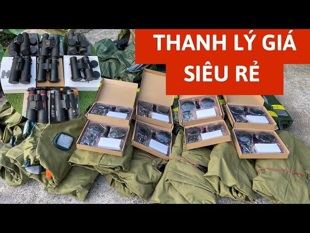 Giá mới 8 mẫu ống nhòm săn ong + 4 mẫu quần áo bắt ong + 2 quạt điều hoà Nhật Bản siêu mát