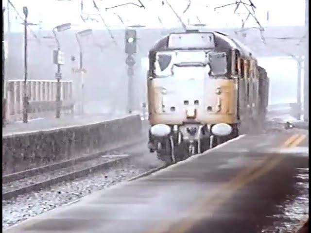 More Railway Snowy Scenes in the UK