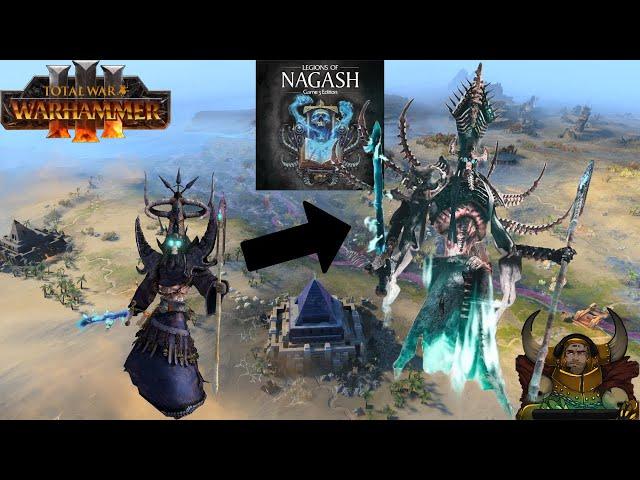 Total war: Warhammer 3 v5.2.6 | The Return Of Nagash! | Legions of Nagash Mod - Part 2