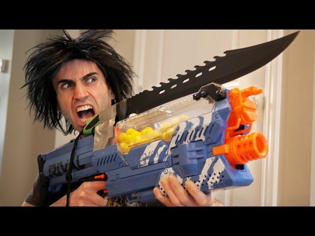 NERF WAR: Nerf Gun Rival!