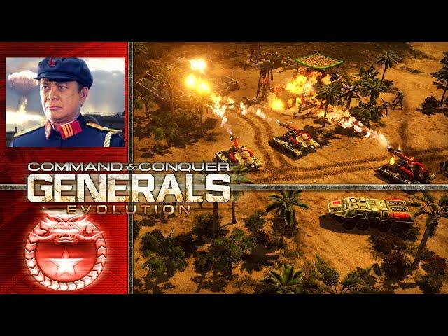 Command And Conquer : Generals Evolution 2021 | China Shitao - Nuke General Gameplay | 2k 1440p