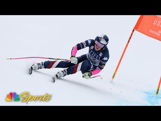After 7 years, Lindsey Vonn vaults back onto the World Cup podium in Sun Valley super-G | NBC Sports