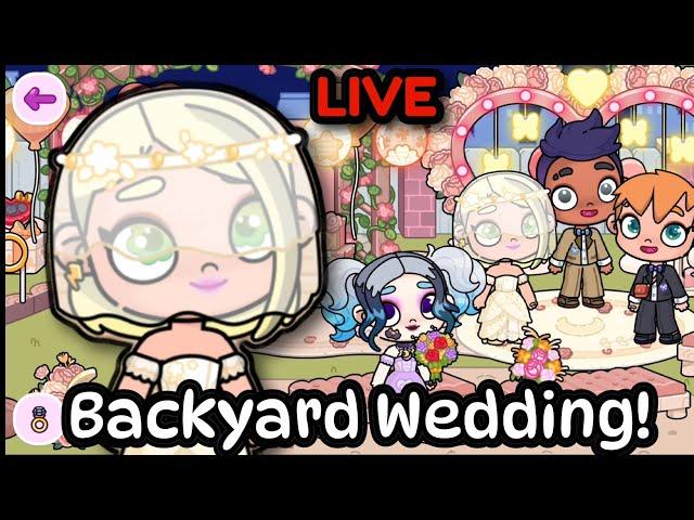 (LIVE) Let's Design a Backyard Wedding (Avatar World gameplay with Everyone's Toy Club)