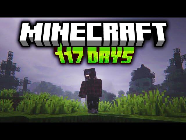 Surviving 117 Days In A Minecraft Zombie Apocalypse