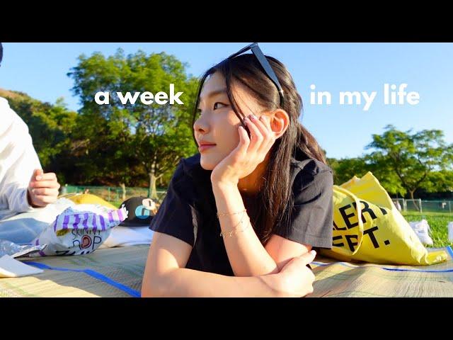 week in my life │ picnic date, chill summer days in the city, baking