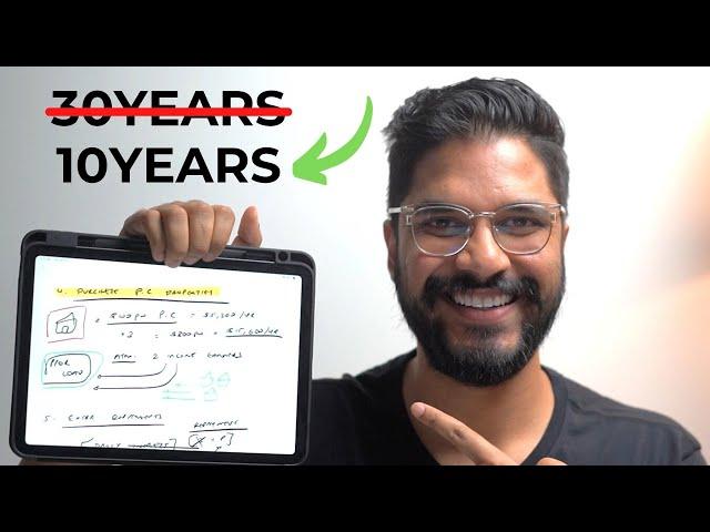 How to Pay Off Your Mortgage FASTER in Australia | 30 Year Mortgage in 10 Years! (Whiteboard)