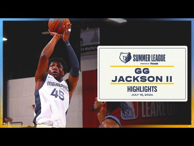 GG Jackson II Highlights vs. Dallas Mavericks