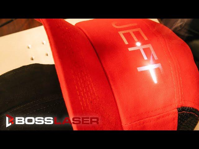 Bosslaser | UV Laser Engraving Fabric Hat