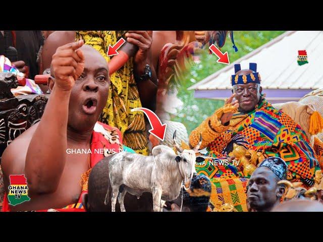 Di wo lane mu, wo de si a metwa- Dormahene Throws shot at Otumfour for Entooling Fiapre Chief