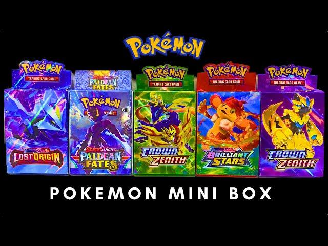 MYSTERY BOX OF POKEMON CARDS UNBOXING | POKEMON MINI BOX | POKEMON MYSTERY BOX #pokemon #pokémon #yt