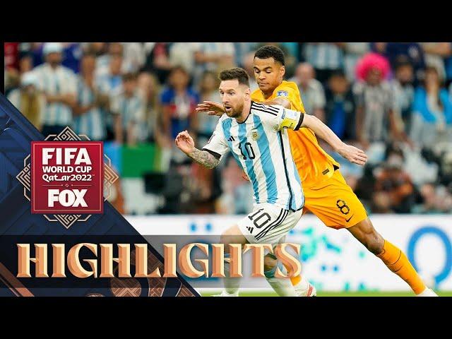 Netherlands vs. Argentina Highlights | 2022 FIFA World Cup | Quarterfinals