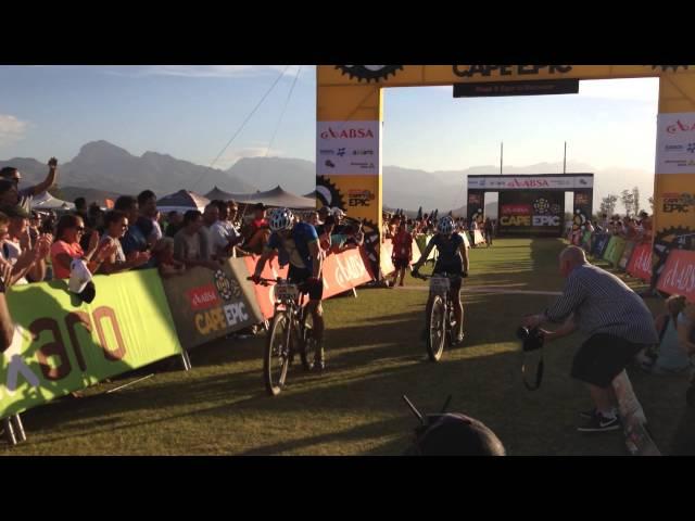 Cape epic 2015 stage 3 candice and james