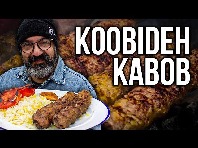 Authentic Persian Koobideh Kabob  کباب کوبیده اصیل ایرانی