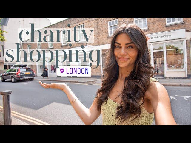 Charity Shopping in the MOST EXPENSIVE areas of London! Come Thrift Shopping with me!