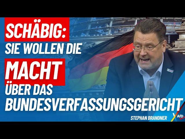 SCHÄBIG: Die Kartellparteien wollen die MACHT über das BUNDESVERFASSUNGSGERICHT