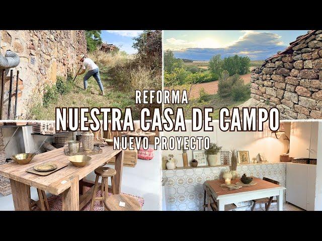 ACTUALIZACIÓN de la CASA DE CAMPO  Agricultor por un día ‍ VIVERO y TIENDAS DECO 🪴 MIRAD LA MESA