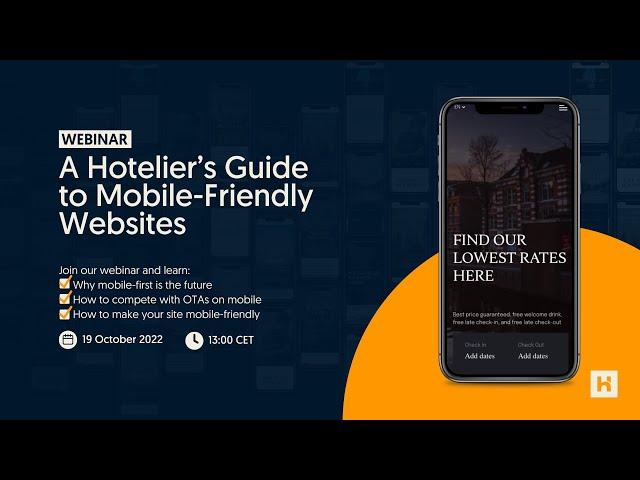 Webinar: A Hotelier’s Guide to Mobile-Friendly Websites | Hotelchamp