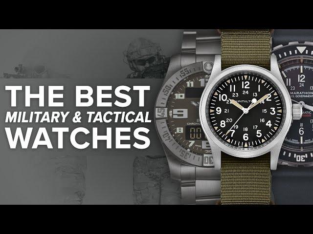 Best Military Watches - Over 14 Watches Mentioned (Sinn, Breitling, Hamilton, & MORE)