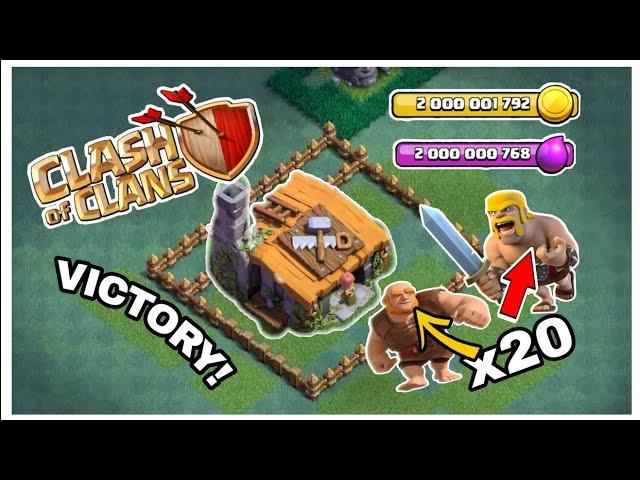 CLASH OF CLANS | HOW TO WIN 100% VERSUS 37% DESTRUCTION IN BUILDER BASE