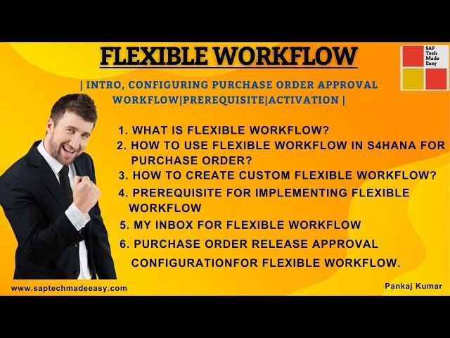 Flexible Workflow| Intro, Configuring Purchase order approval workflow|prerequisite|activation etc.