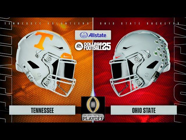 CFP | Tennessee vs Ohio State | College Football 25 | Full Gameplay