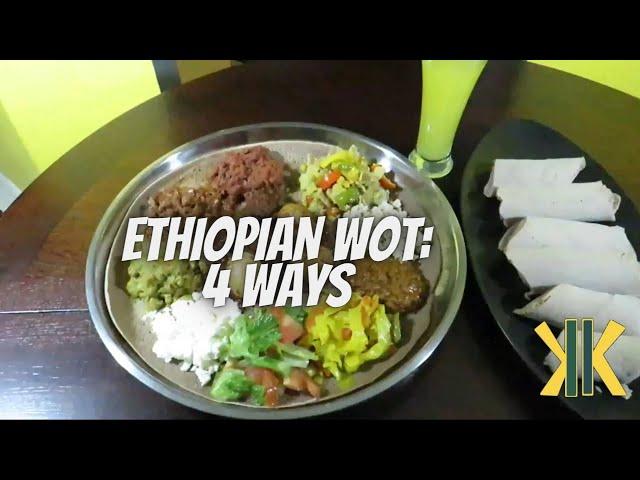 Ethiopian Wot made 4 Ways // Ethiopian Food