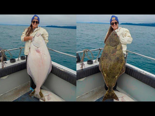 MASSIVE Halibuts!! Alaska Fishing! Catch, Clean & Cook!!