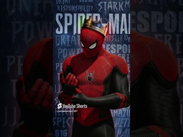 Spider man attitude short #short #marvel #spiderman #it's aryan editor #subscribe