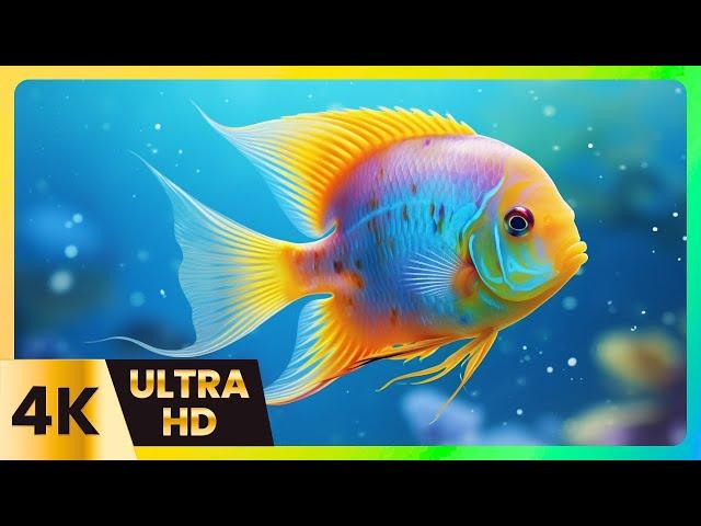 4k Undersea  Peaceful Music for Relaxation in 4 Minutes | Oceanic Journey