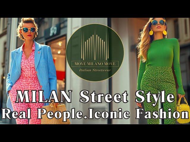 Spring 2025 Italian Street Style : Milan May Fashion Trends