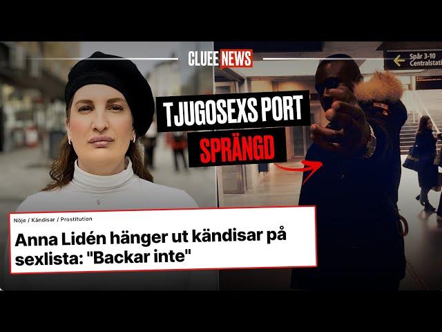 Konflikten mellan tjugosex och haval #clueenews Anna Liden hänger ut kändisar