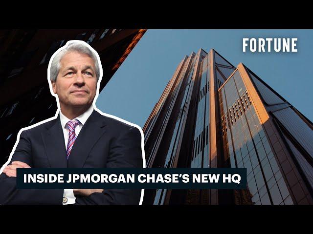 Inside JPMorgan Chase's New Office Where Employees Are Returning 5 Days a Week in Person