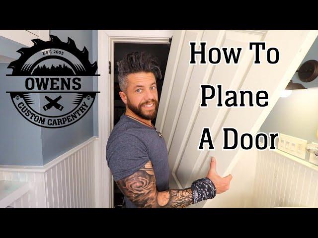 How To Plane a Door