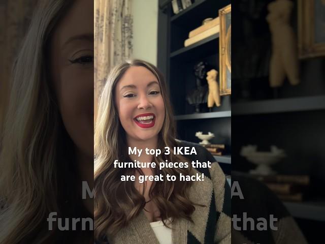 TOP 3 IKEA FURNITURE PIECES THAT AREE GREAT TO HACK! #ikeahack #diy #diyproject