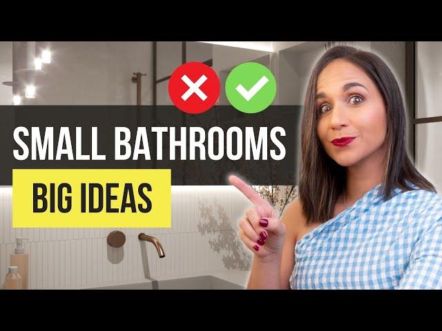  TOP 10 Ideas for SMALL BATHROOMS | Interior Design Ideas and Home Decor | Tips and Trends