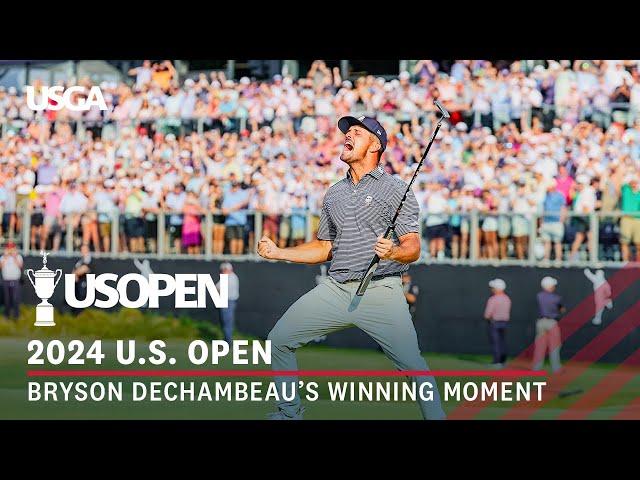 2024 U.S. Open Highlights: Bryson DeChambeau, Winning Moment